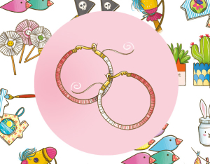 Orecchini ricamati per un regalo speciale!