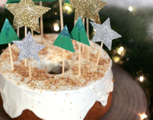 Chiffon cake pere e amaretti