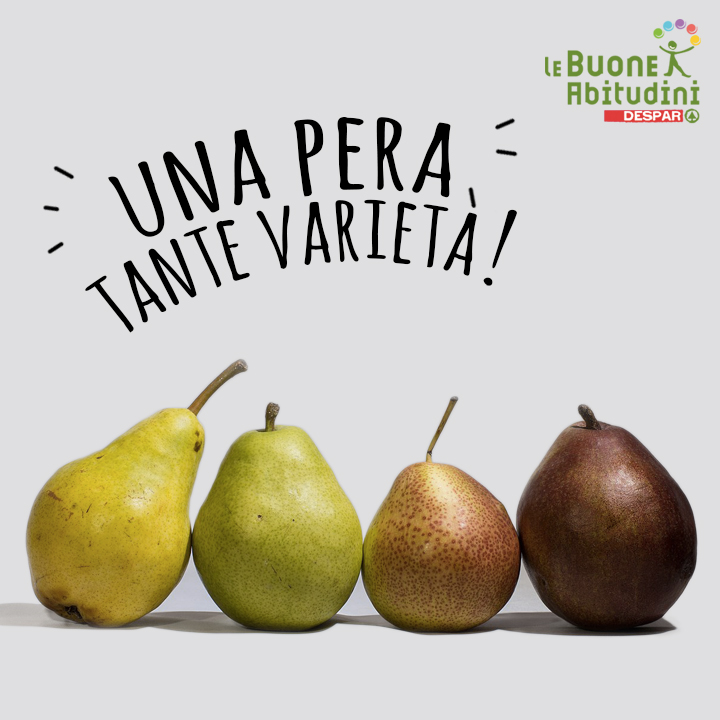 Una pera, tante varietà!