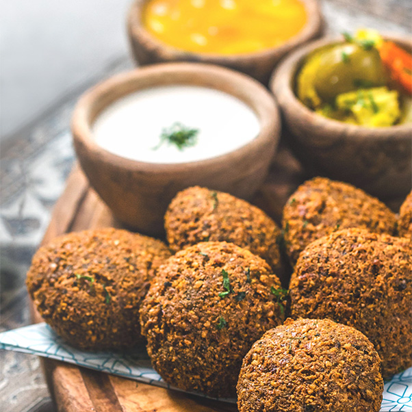 Polpettine di ceci e curcuma