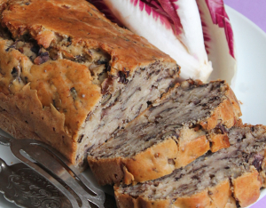 Soffice Plumcake radicchio e noci