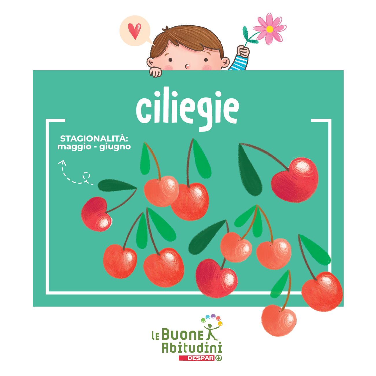 Ciliegie ai bambini: tanti benefici e qualche piccolo accorgimento